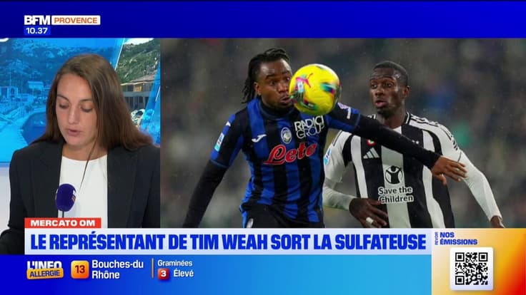 Mercato OM. Le représentant de Tim Weah sort la sulfateuse