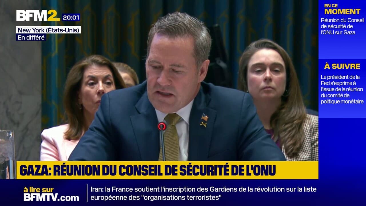 "Le Conseil de paix pourra faire advenir une nouvelle Gaza pour sortir de ce cycle de violences", déclare l'ambassadeur américain à l’ONU Kép