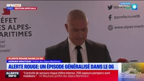 "Des risques de débordement": le point du préfet des Alpes-Maritimes sur les intempéries