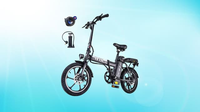 Où trouver son vélo électrique au meilleur prix ? Cdiscount a ce qu'il vous faut avec ce modèle à moins de 400 euros