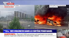 Mort de Nahel: plusieurs véhicules incendiés à Nanterre
