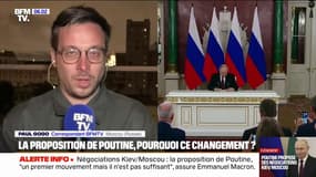 Proposition de Vladimir Poutine: pourquoi ce changement de position ? 