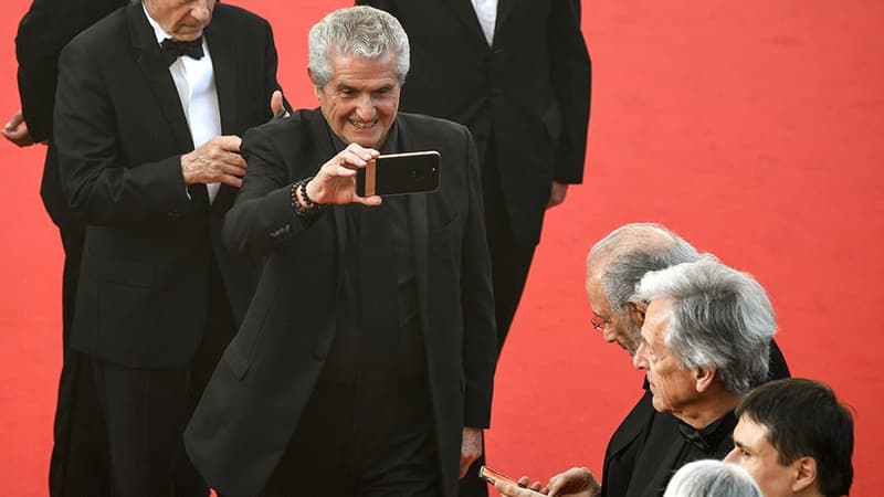 Claude Lelouch au festival de Cannes, en 2017.