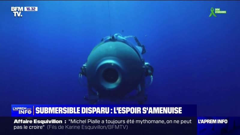 Submersible disparu: l'espoir s'amenuise