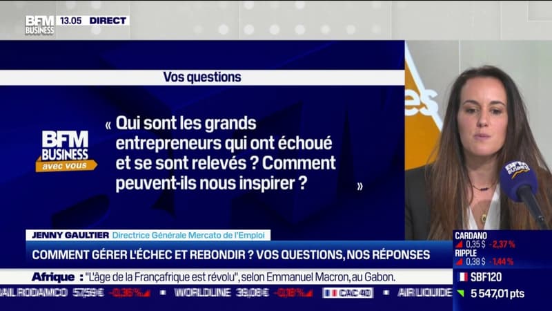 Comment gérer l'échec et rebondir ? On vous répond