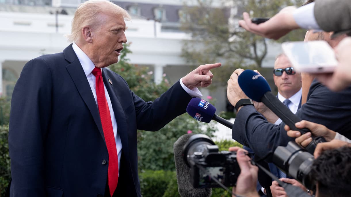 Donald Trump à la Maison Blanche le 11 septembre 2025