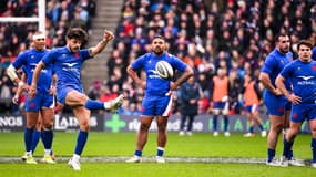 Romain Ntamack avec le XV de France dans le Tournoi des VI Nations 2022