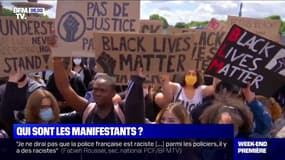 Qui sont les manifestants venus protester contre le racisme ?