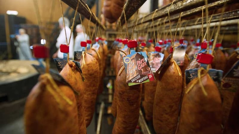 La saucisse est probablement tombée en Suisse.