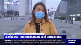 Le port du masque déjà obligatoire à La Défense