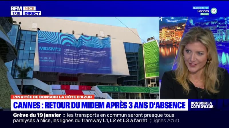 Cannes: retour du Midem après trois ans d'absence