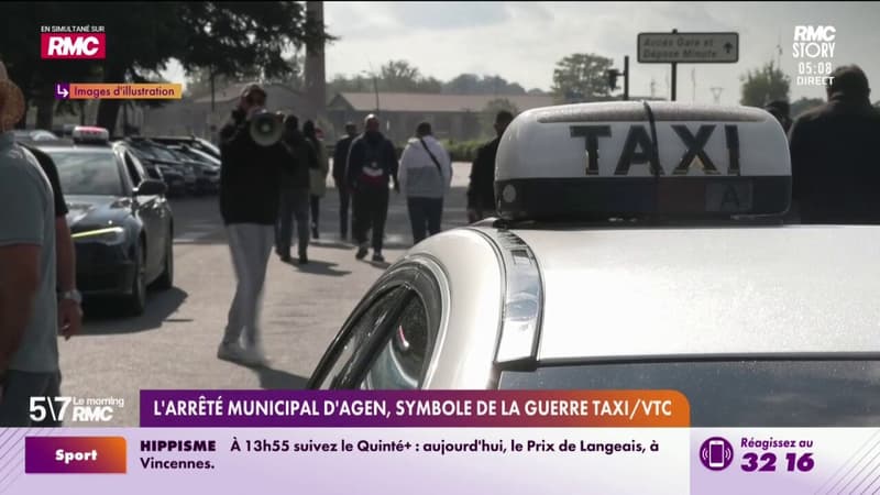 L'arrêté municipal d'Agen, symbole de la guerre Taxi/VTC