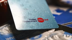 Une carte "Ticket Restaurant" du groupe Edenred, le 14 janvier 2025 (photo d'illustration).