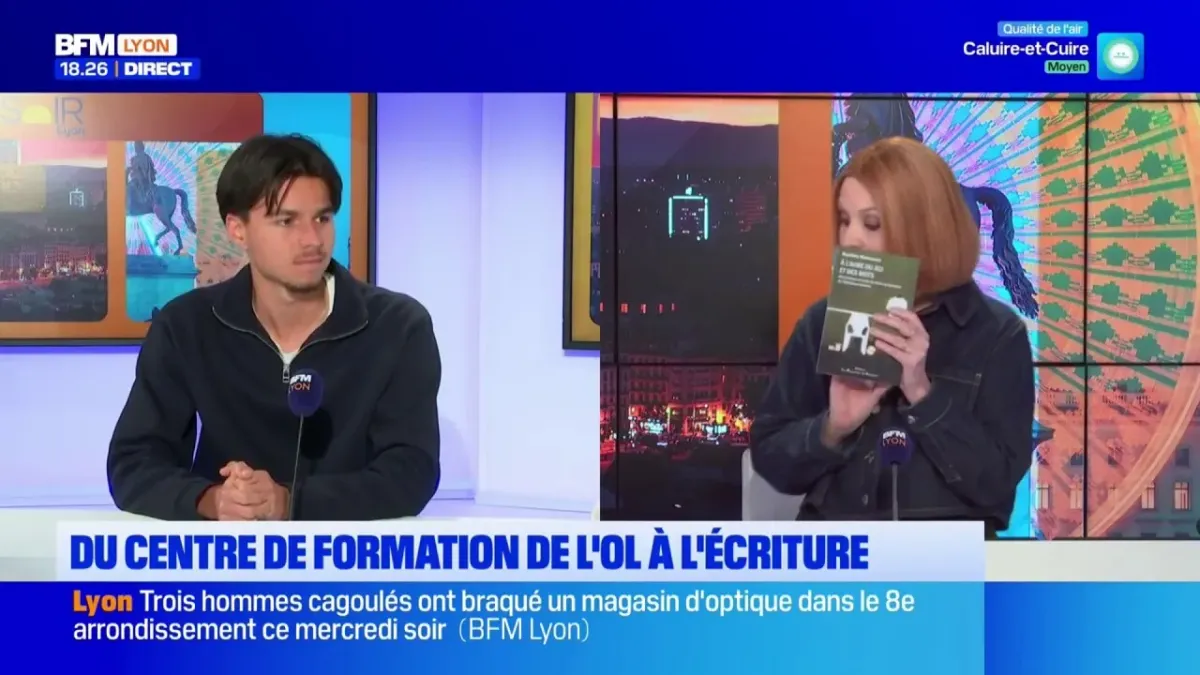 Baptiste Monveneur est l'invité de Bonsoir Lyon