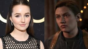 L'actrice Kaitlyn Dever en 2022 et le personnage d'Abby dans "The Last of Us Part 2"