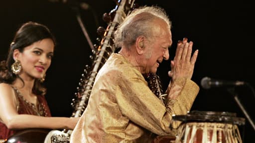 Le compositeur et sitariste indien Ravi Shankar