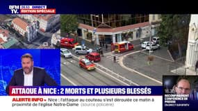 Attaque au couteau à Nice: deux morts selon un bilan provisoire