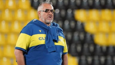 Christophe Urios lors de La Rochelle-Clermont, le 3 mars 2024.