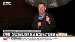 Aude: deuxième journée consécutive sans école pour les élèves de 109 communes de l'arrondissement de Narbonne