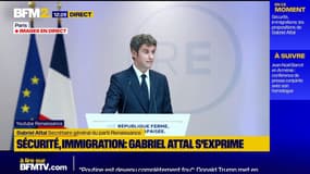 Voile: "Ne pas verbaliser des fillettes", mais "sanctionner les parents", détaille Gabriel Attal