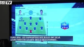 Euro 2016 : le choix des supporters pour la liste de Deschamps