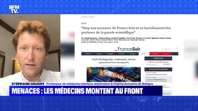 Menaces : les médecins montent au front - 01/09