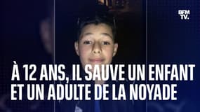 À 12 ans, il sauve un enfant et un adulte de la noyade