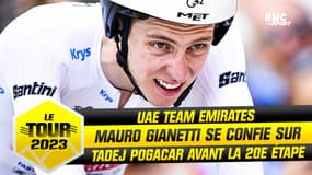 Tour de France E20 : Mauro Gianetti se confie sur Tadej Pogacar : "J'espère qu'il est bien"