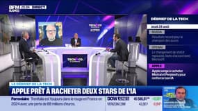 Apple prêt à racheter deux stars de l'IA - 28/08
