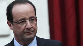 Le président de la République François Hollande