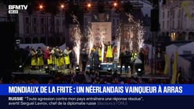 Championnat du monde de la frite: un Néerlandais remporte le premier prix à Arras 