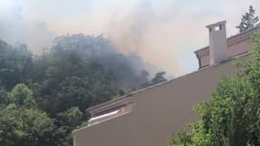 Feu de forêt à Châteauneuf-sur-Isère (Drôme) - Témoins BFMTV