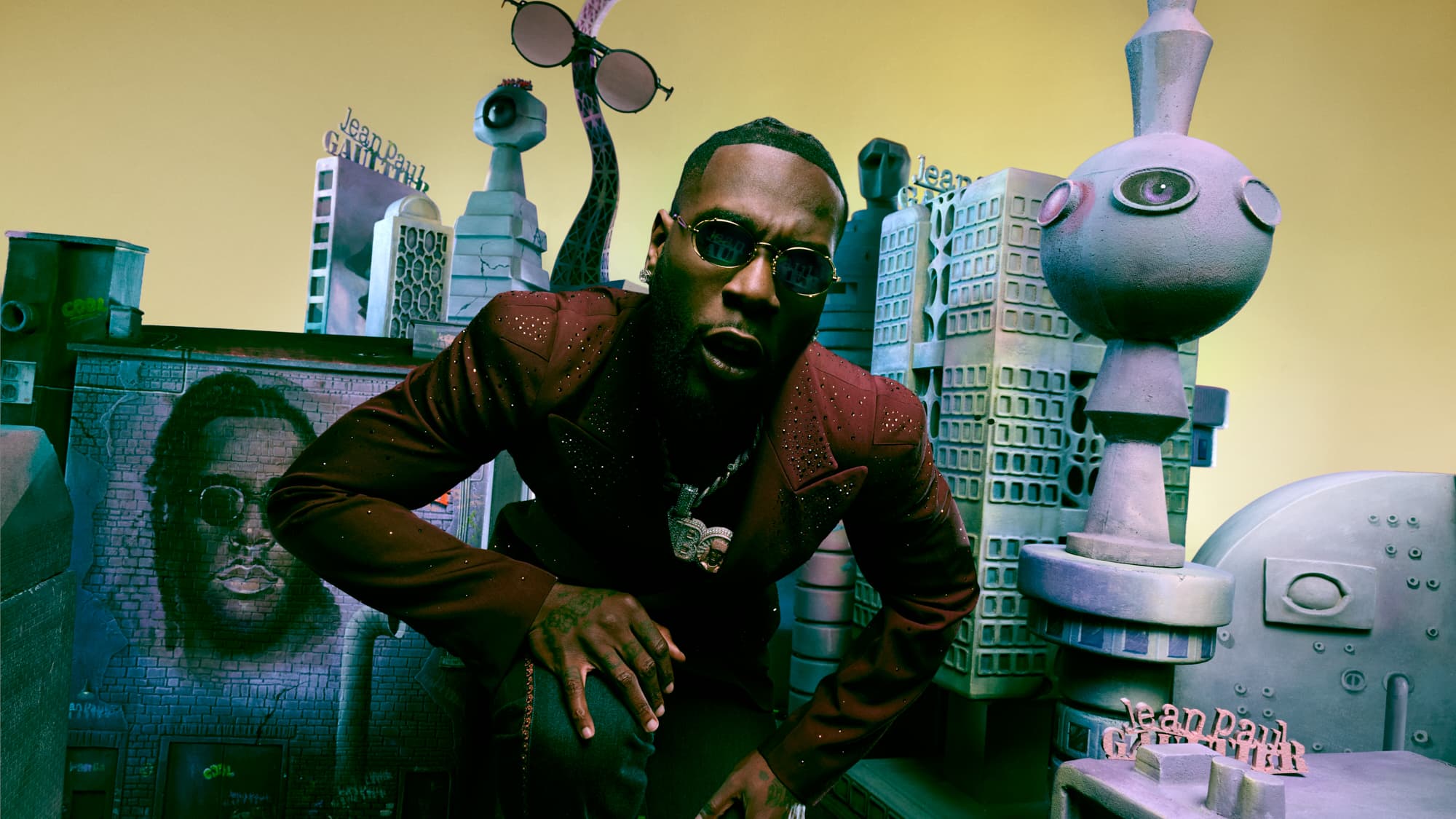 Campagne JPGxBURNABOY- 2023 Campagne JPGxBURNABOY- 2023