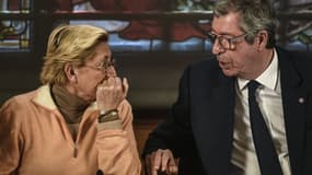 Patrick et Isabelle Balkany à la mairie de Levallois-Perret le 15 avril 2019