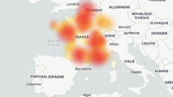 Les signalements de panne d'OVH sur DownDetector. Les signalements de panne d'OVH sur DownDetector.