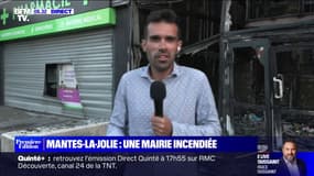 Mineur tué par un policier à Nanterre: nuit de tension à Mantes-la-Jolie, où une mairie de quartier a été incendiée