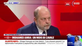 Mohamed Amra: "Nous allons signer un protocole qui renforce la sécurité des agents pénitentiaires", annonce Éric Dupond-Moretti