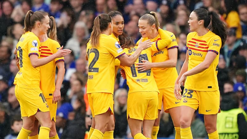 Les joueuses du Barça 