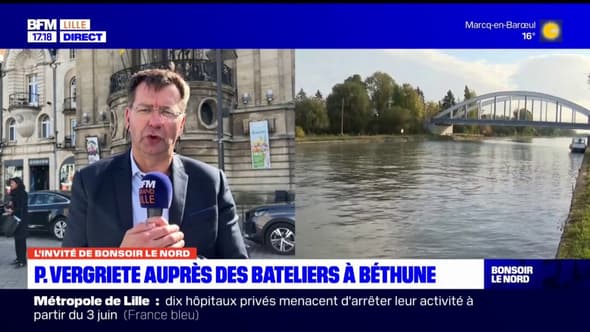 Canal Seine-Nord: Patrice Vergriete, le ministre des Transports, souhaite dynamiser le secteur batelier en France