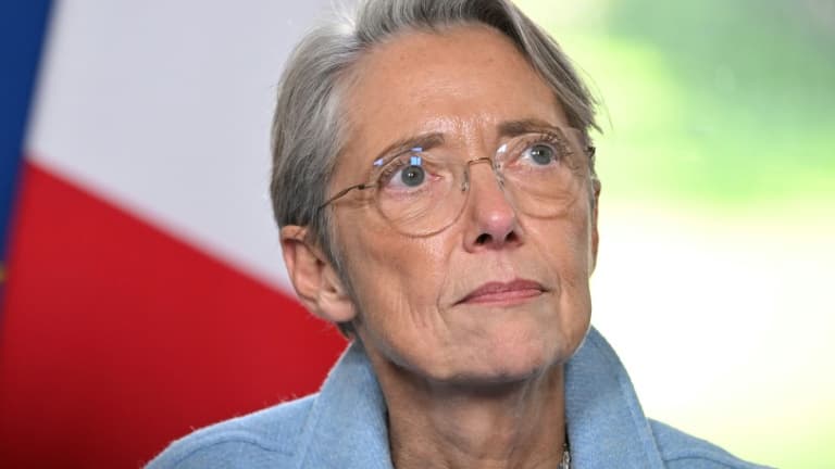 La Première ministre Elisabeth Borne, le 27 octobre 2022 à Matignon, à Paris