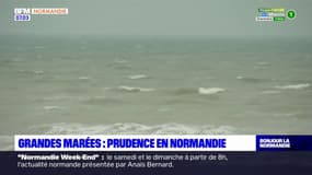 Normandie: la préfecture appelle à la prudence face aux grandes marées