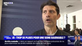 Baignade dans la Seine: "On a besoin que le débit se régule pour retrouver une qualité d'eau satisfaisante pour la baignade", indique Pierre Rabadan (adjoint à la mairie de Paris)