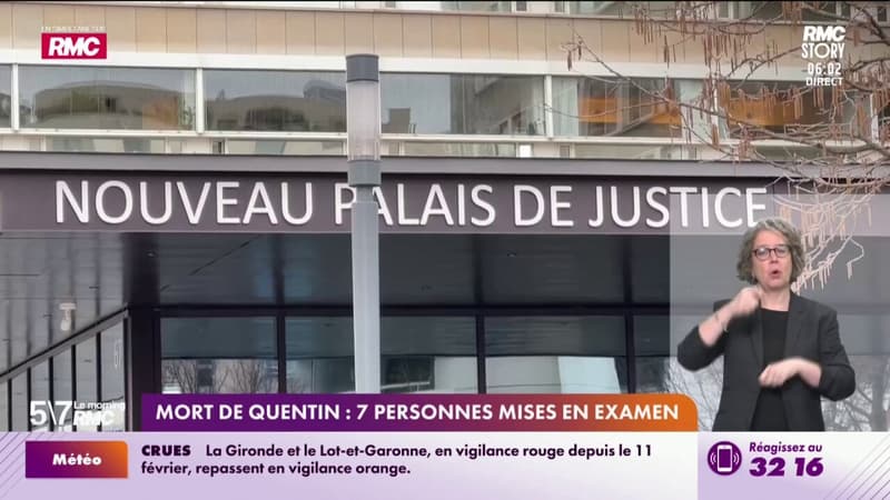 Mort de Quentin Deranque à Lyon : 7 hommes en détention provisoire