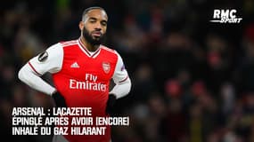 Arsenal : Lacazette épinglé après avoir (encore) inhalé du gaz hilarant