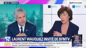 Laurent Wauquiez face à Ruth Elkrief