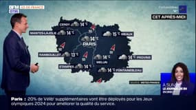 Météo Paris: un jeudi maussade et des températures clémentes