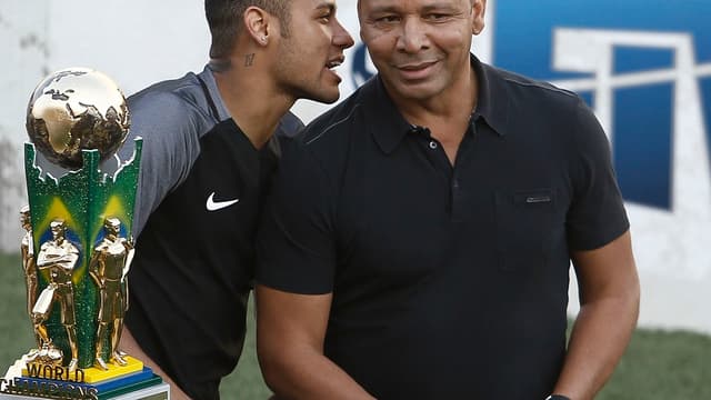 Neymar et son père Neymar Sr
