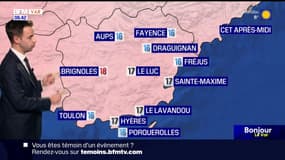 Météo Var: le ciel restera voilé toute la journée, 16°C à Draguignan et à Toulon