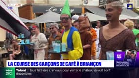 La course des garçons de café s'est tenue à Briançon