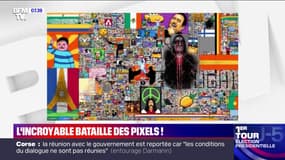 Une bataille de pixels entre internautes du monde entier sur la plateforme Reddit